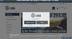 Desktop Screenshot of linaa.dk